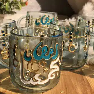 Ramadan ygmana blue cups
