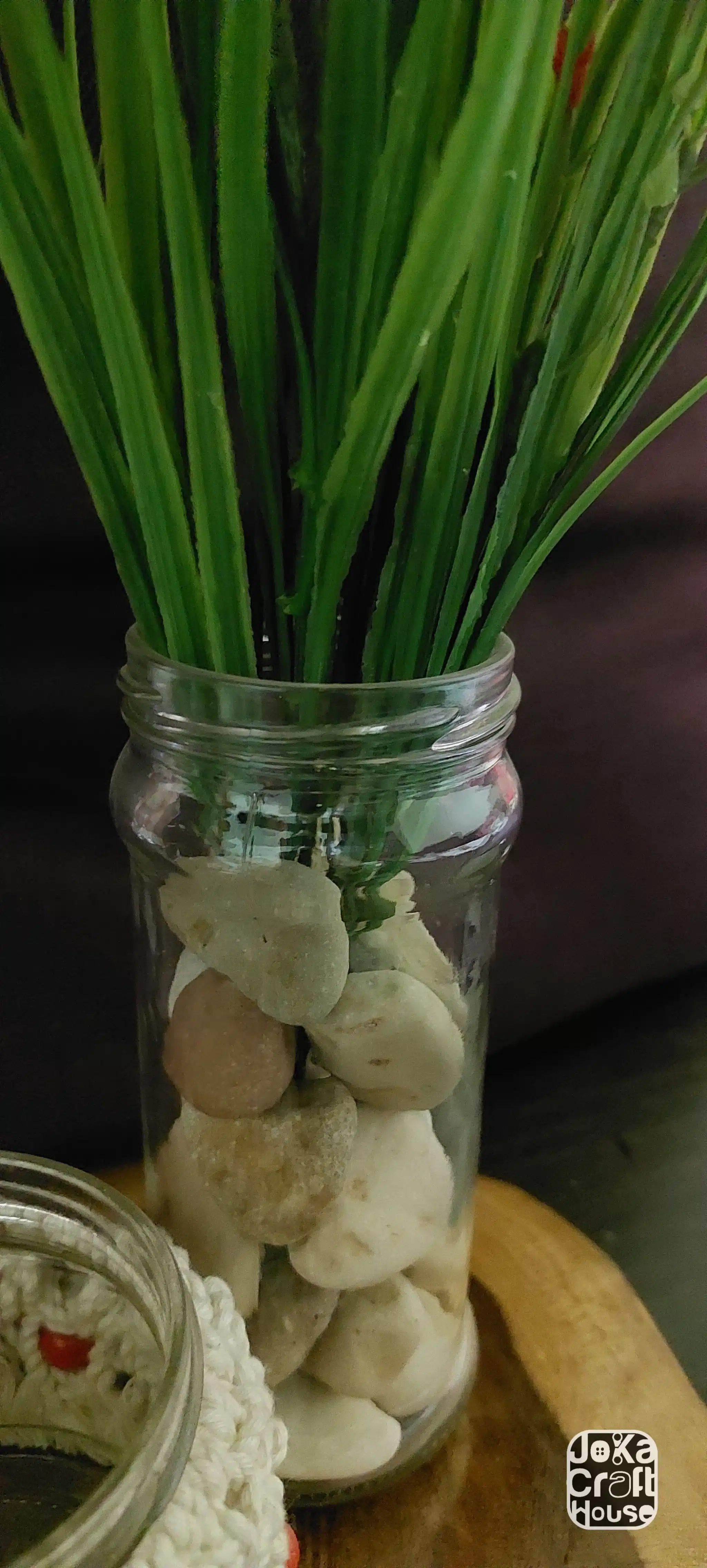 Macrame Candle & plant decor (set of 2) 3 Photo 1735988727203 scaled