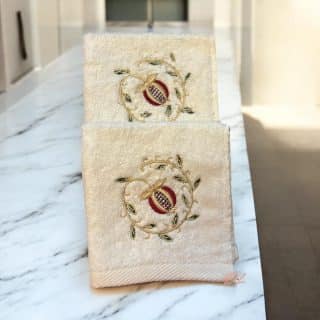 Pomegranate Guest Towel