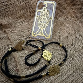 Kaff Design Set (Mobile cover + Chain)