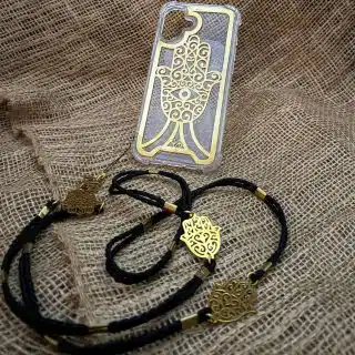 Kaff Design Set (Mobile cover + Chain)