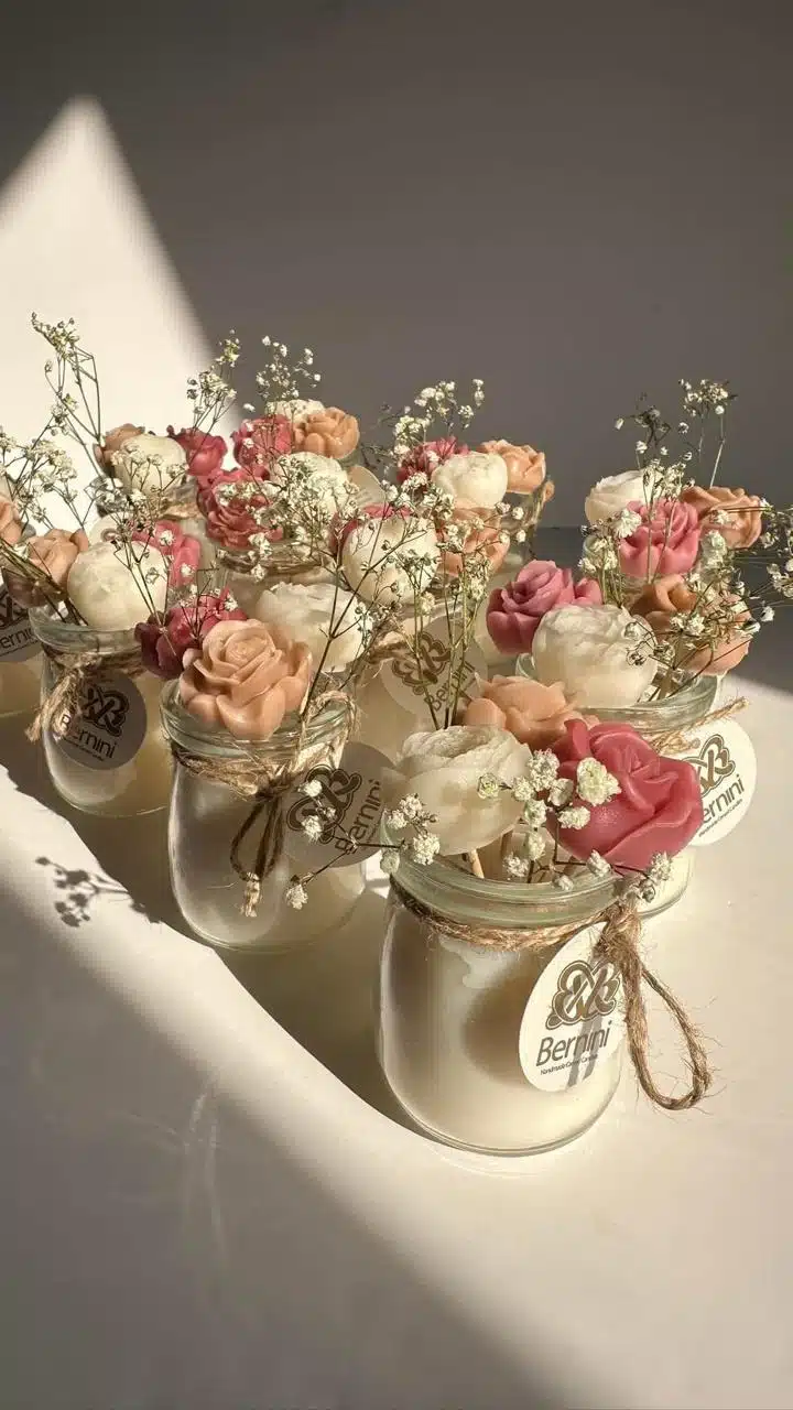 6 Mini flower bouquet jar candle 7 WhatsApp Image 2025 01 12 at 11.37.13 AM