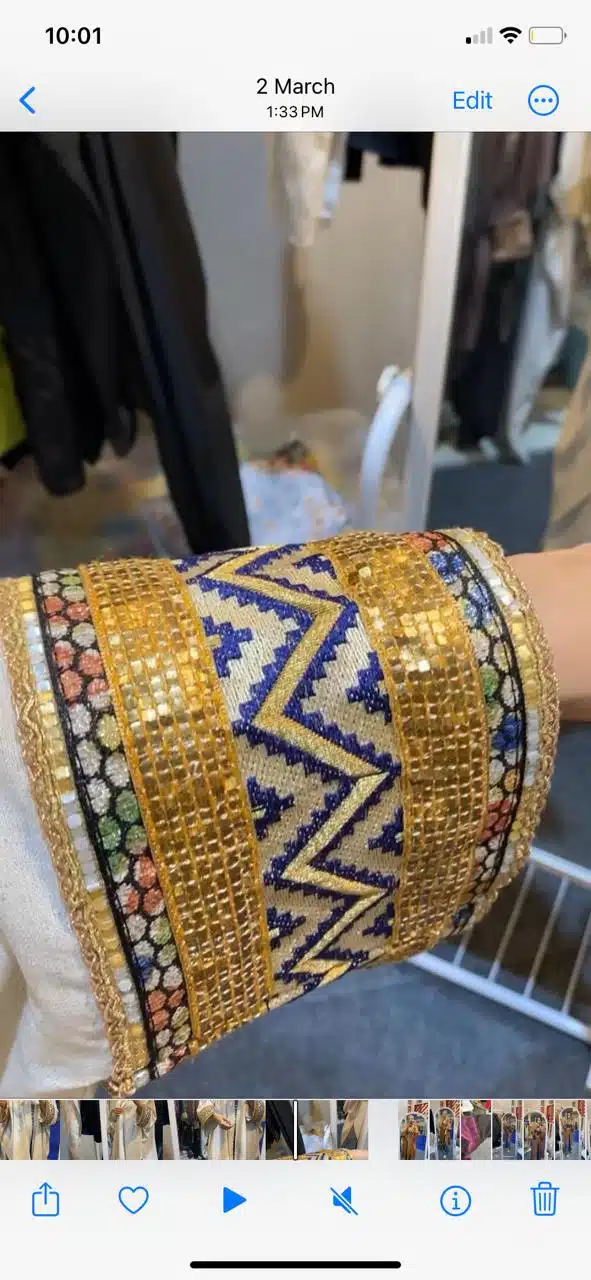 linen kimono with decorative cuffs 5 WhatsApp Image 2025 01 22 at 2.48.34 PM 1