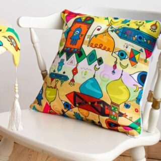 Printed Nubian Cushion Cover