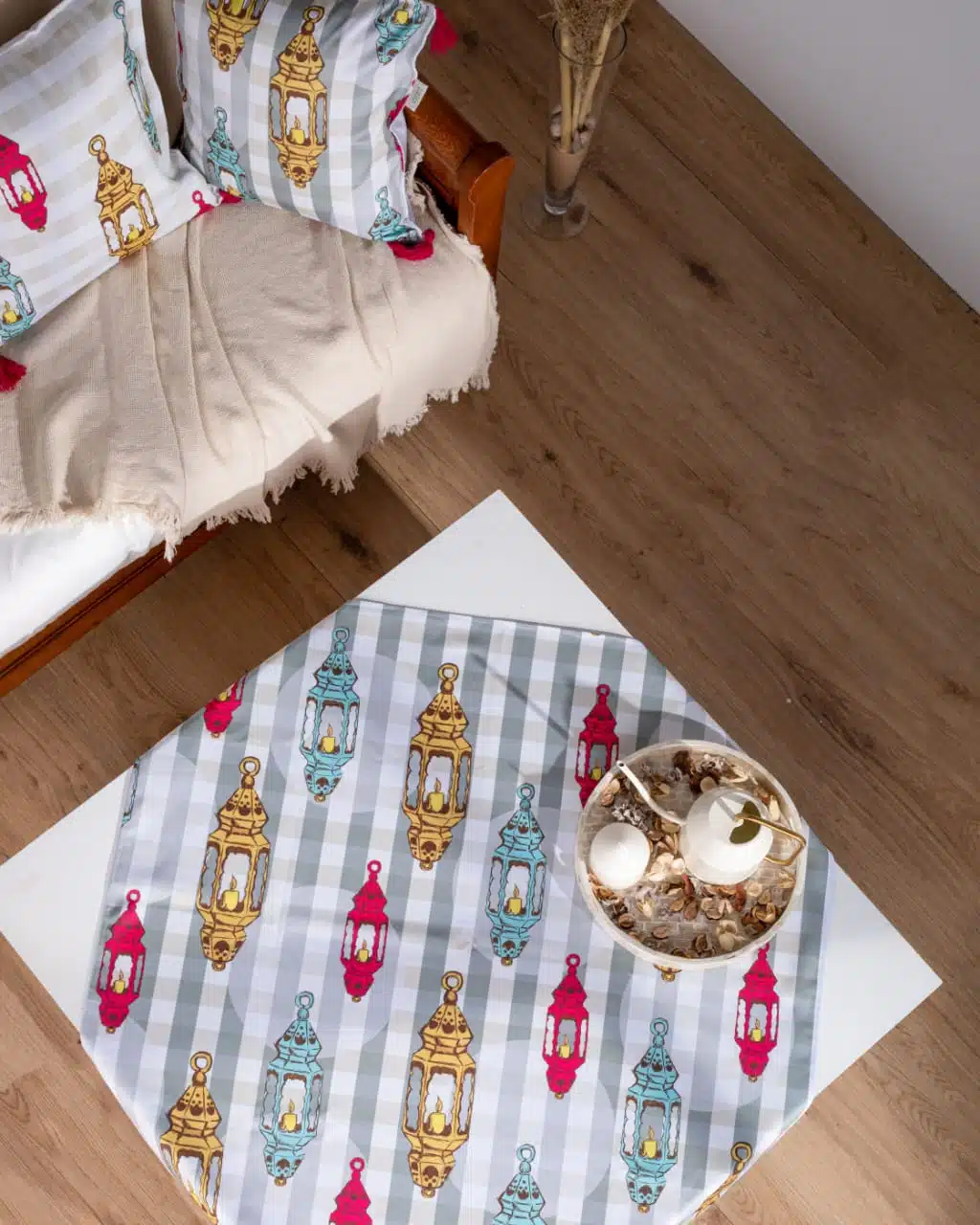 Printed Vintage Lanterns Square Table Cloth 2 WhatsApp Image 2025 01 27 at 3.24.23 PM 1