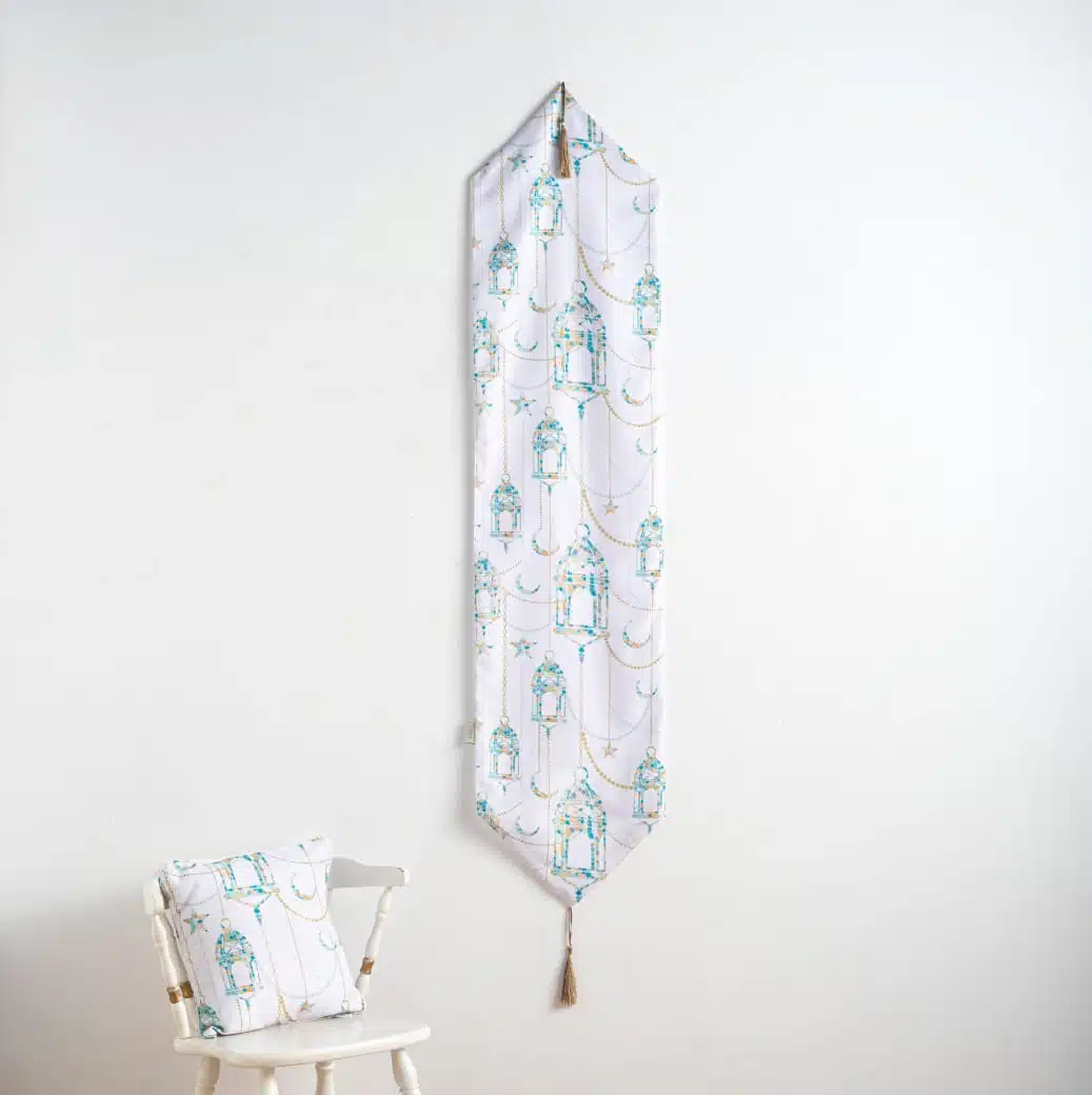 Printed Mosaic Lanterns Table Runner 3 WhatsApp Image 2025 01 27 at 3.26.53 PM 1