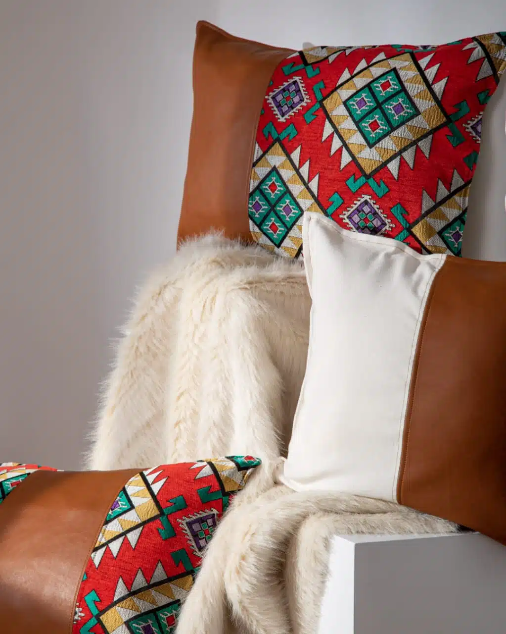 Leather Patchwork Cushion Cover (Set of 3) 2 WhatsApp Image 2025 01 27 at 3.38.22 PM