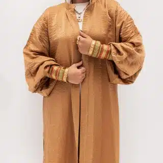 shimmer crushed linen cardigan