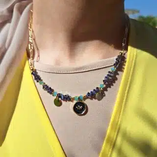 Disco necklace
