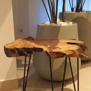 ترابيزة خشب زيتون