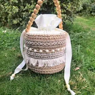Basket cylinder bag