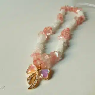 Bow rose mobile-chain