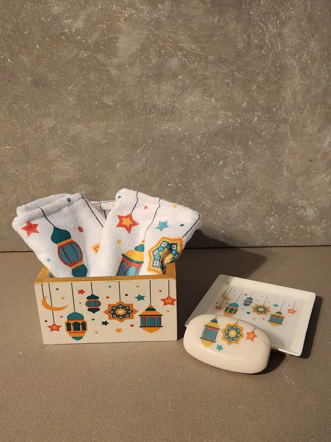 Bathroom Set Colorful Ramadan 1 Bathroom Set Colorful Ramadan