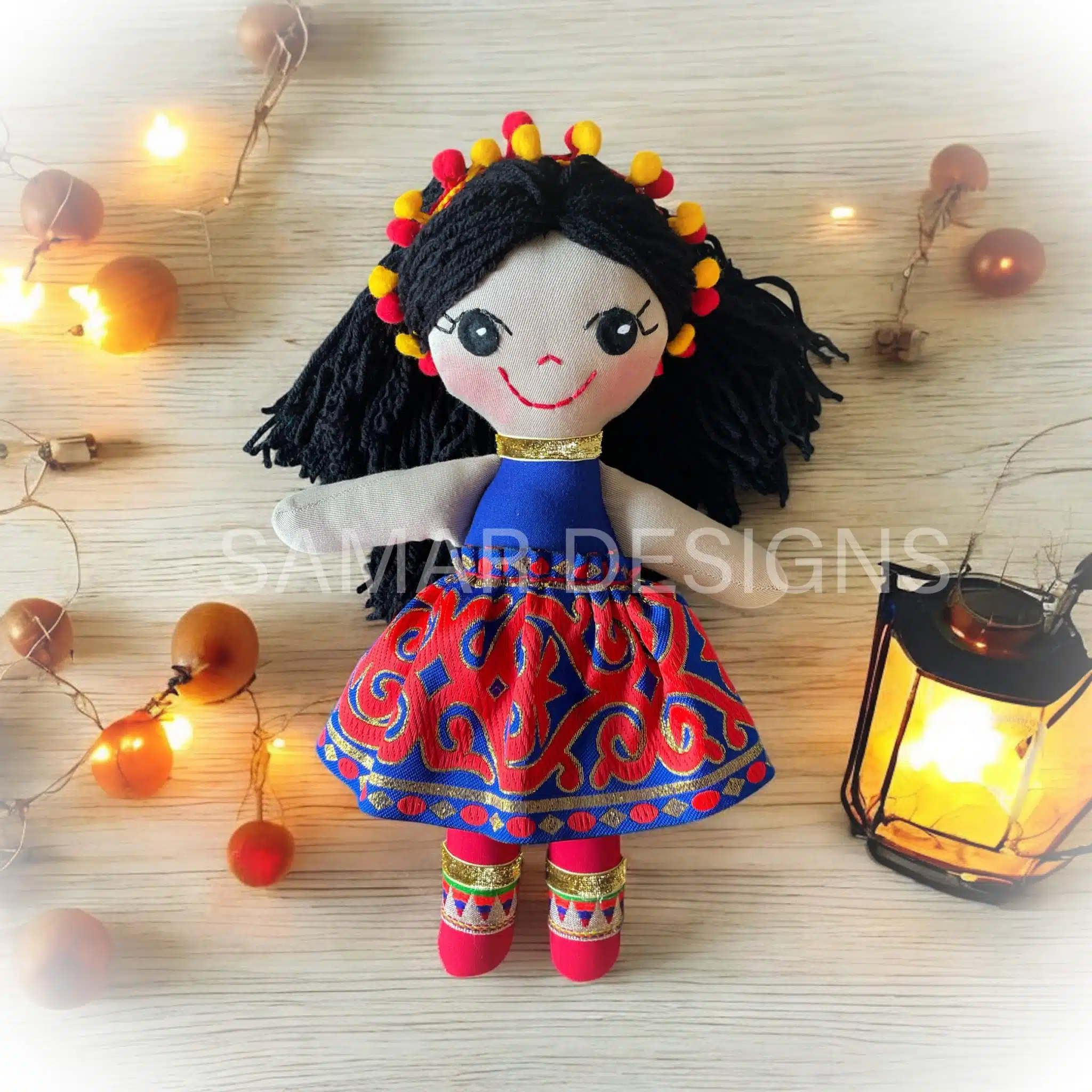 Ramadan Egyptian handmade soft doll “Farha” 1 Ramadan Egyptian handmade soft doll “Farha”