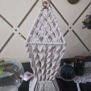 Macrame lantern