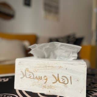 ahlan wasahlan tissue box