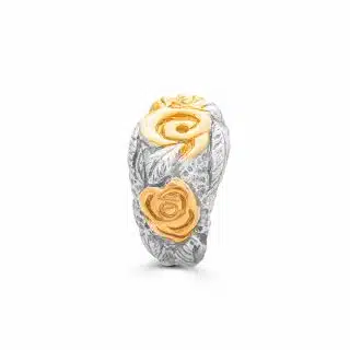 Calligraphy Collection, Arabic Initials , Letter H (Ha2 هـ) , Adjustable Ring