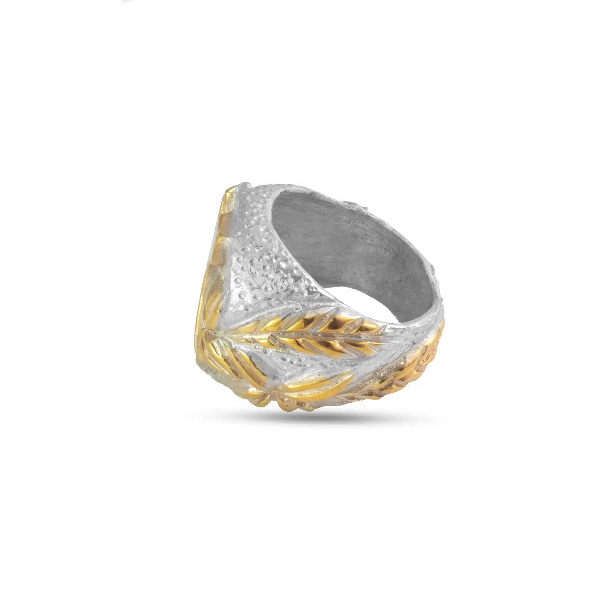 Calligraphy Collection, Arabic Initials , Letter Mem م , Adjustable Ring 2 Arabic Initial Collection Letter Mem م SZR359.1 scaled