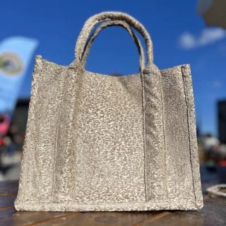 Golden Leopard Tote