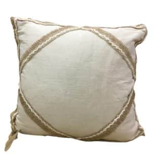 Handmade Boho-Inspired Linen Cushion