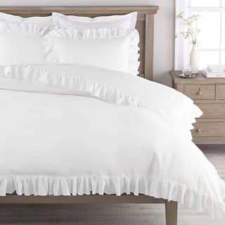 All ruffle duvet cover set