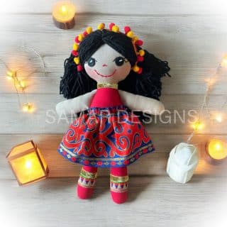Ramadan Egyptian handmade soft doll “Farha”