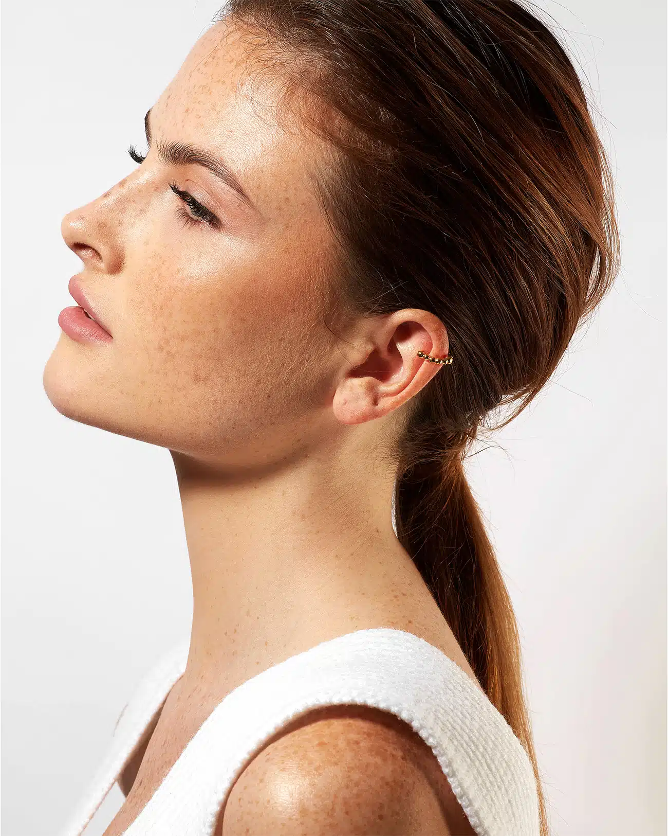 Ear Cuff Collection, Golden Balls Texture 4 Ear Cuff Balls Texture SZE237.2