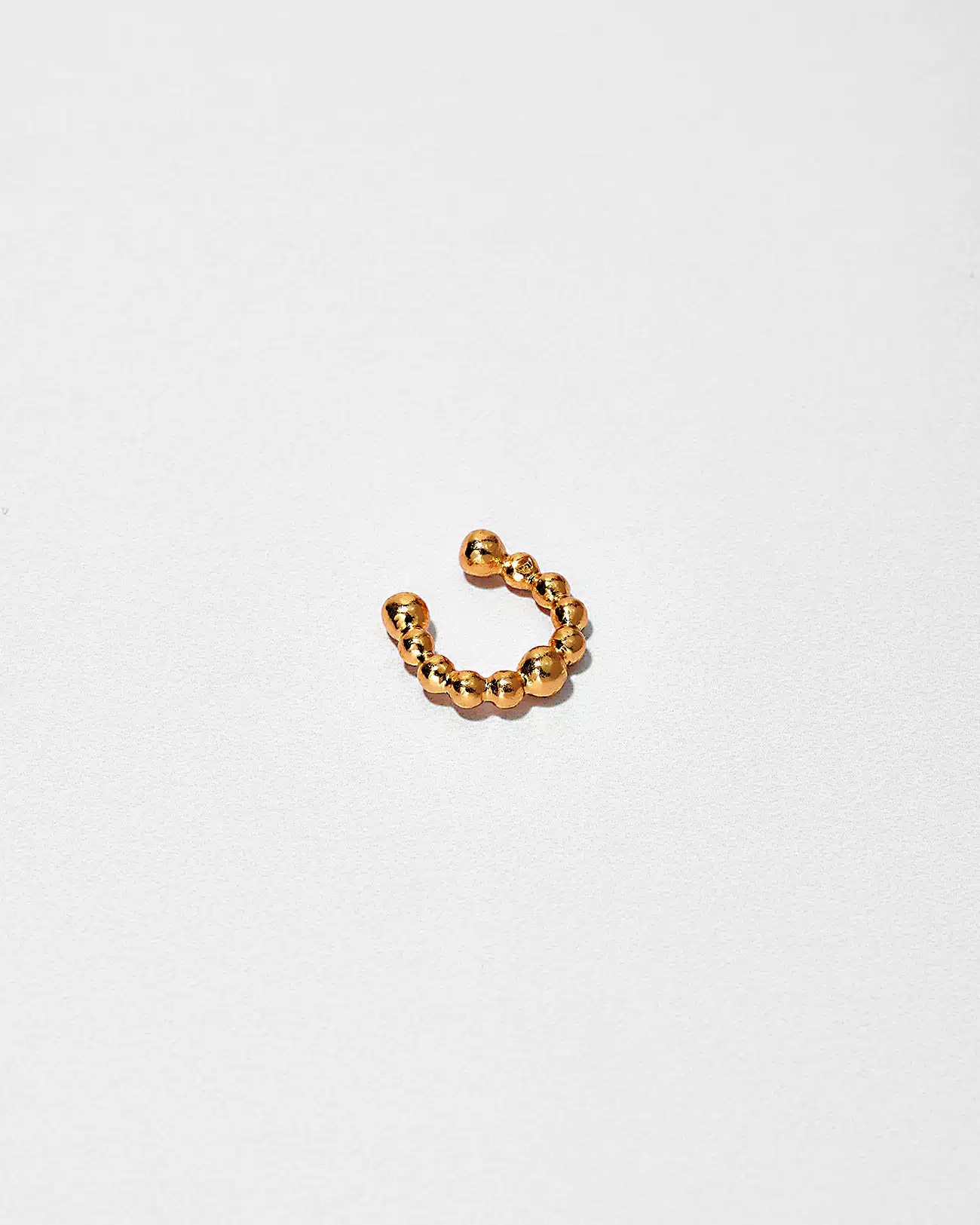 Ear Cuff Collection, Golden Balls Texture 3 Ear Cuff Balls Texture SZE237