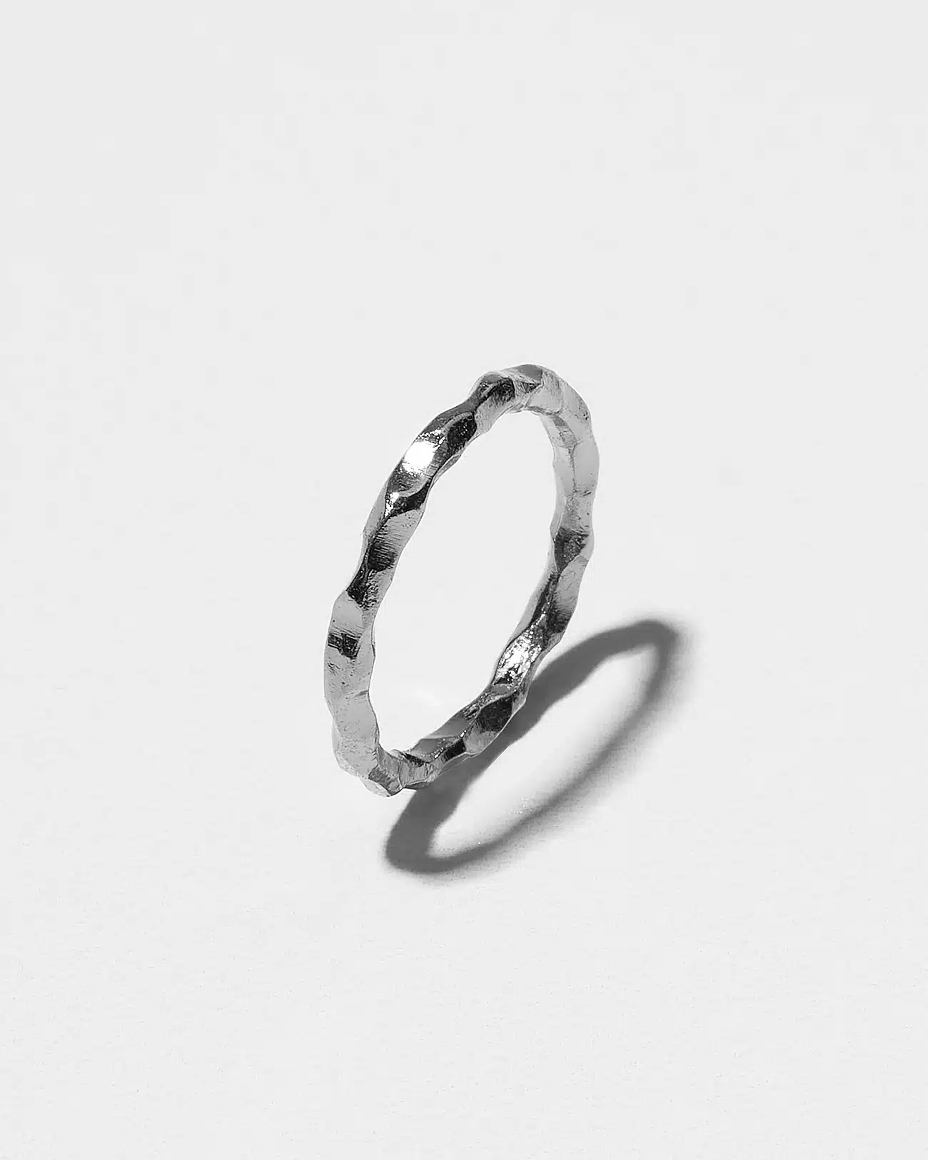 Just Rings Collection, Stacking Grooves Ring 3 Grooves Platinum Stacking Rings SZR253.2