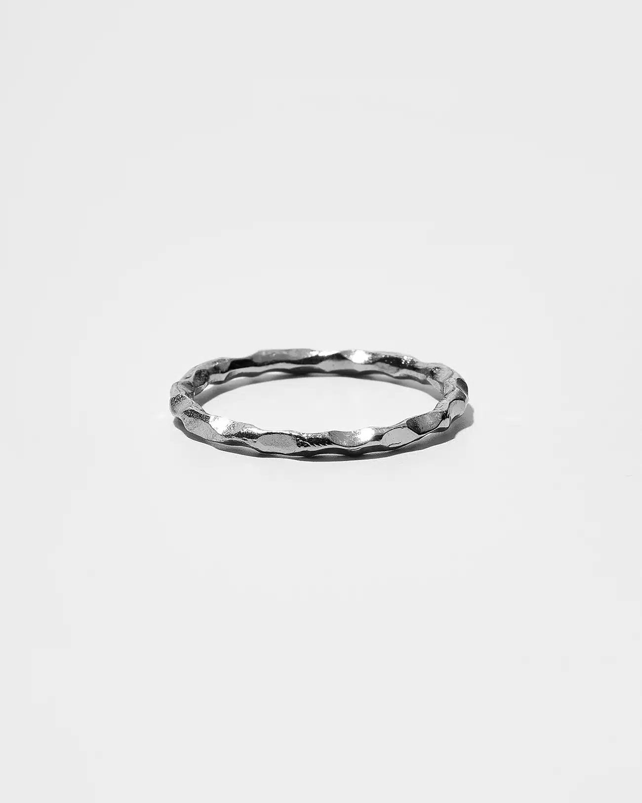 Just Rings Collection, Stacking Grooves Ring 4 Grooves Platinum Stacking Rings SZR253.4