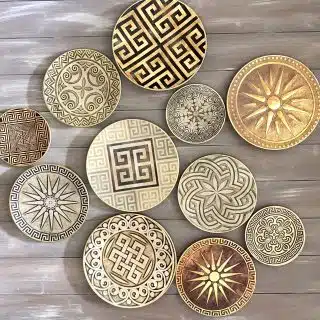 "Classic Greek" Wall Plates Collection
