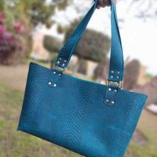 Turquoise bag