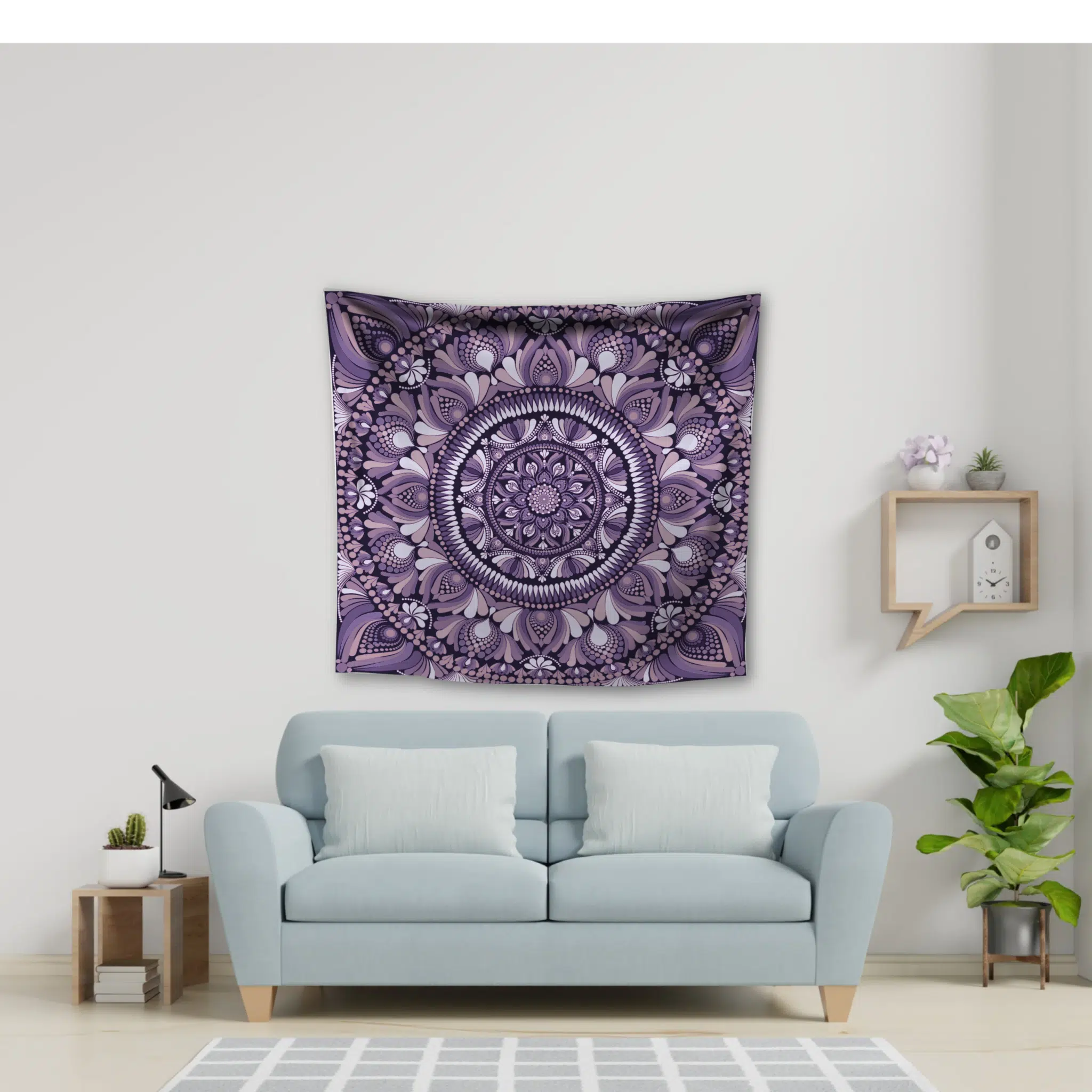 Mandala dots tapestry 1 Mandala dots tapestry