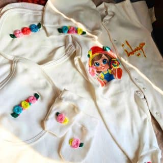 Lollipop Handmade Baby Set