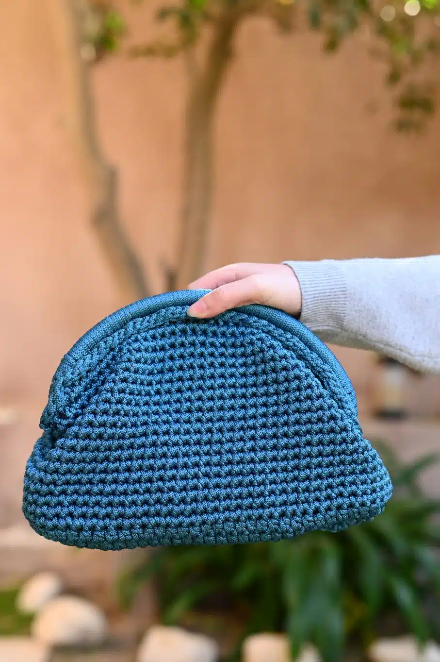 Trendy elegant crochet Clutch 1 Trendy elegant crochet Clutch