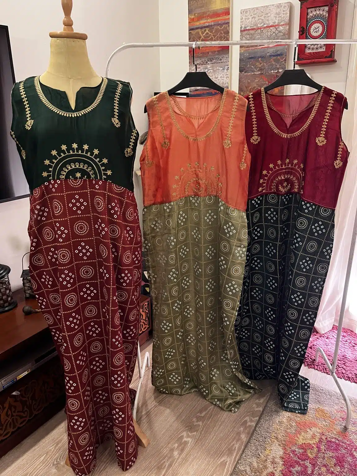 Set dress with Kaftan 2 IMG 4664 scaled