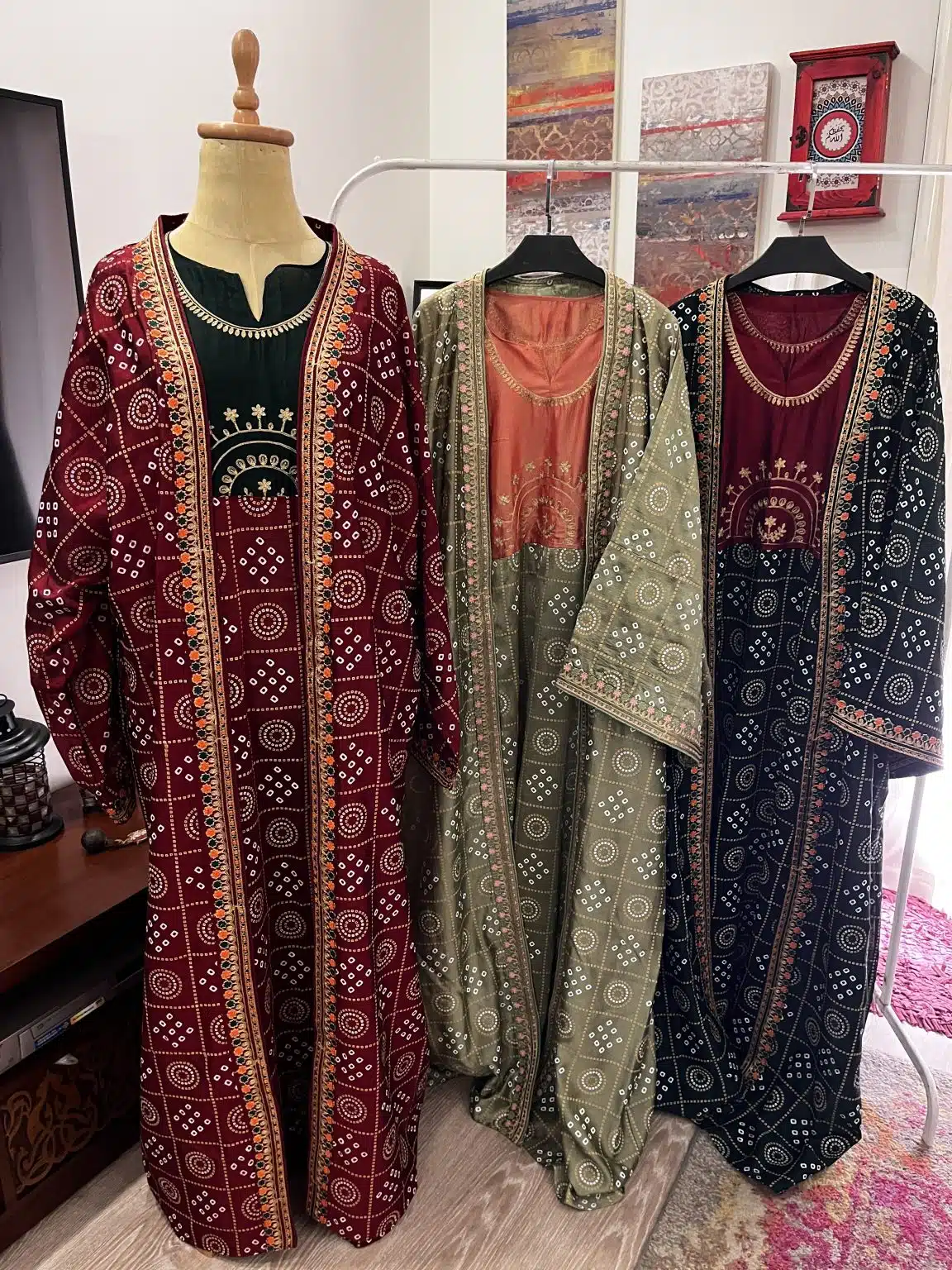 Set dress with Kaftan 3 IMG 4665 scaled