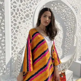 Oranges kaftan
