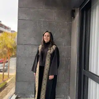 Black kaftan