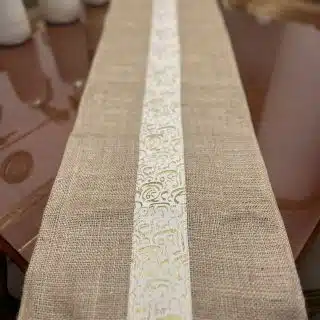 Fabric table runner