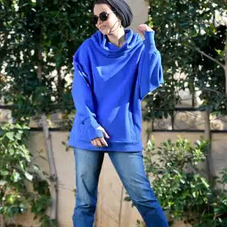 Oversized blue Sweatshirt