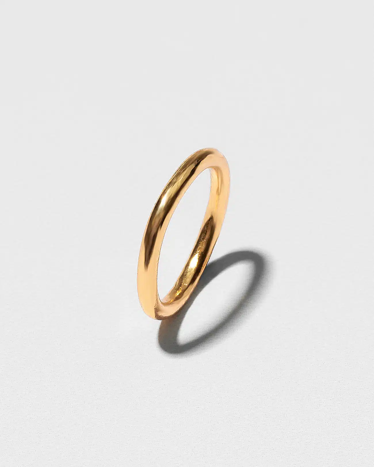 Just Rings Collection, Stacking Plain Ring 9 Plain Gold Stacking Rings SZR254.4