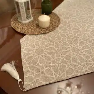 Arabesque beige runner