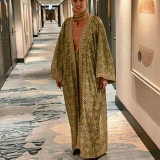 Set dress with Kaftan