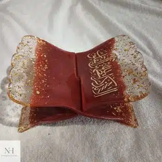 Resin quran holder