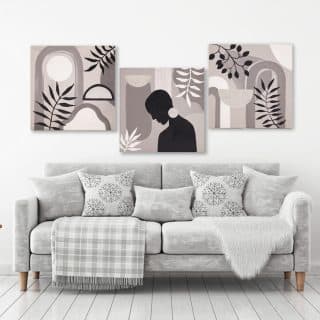 Set of 3 paintings