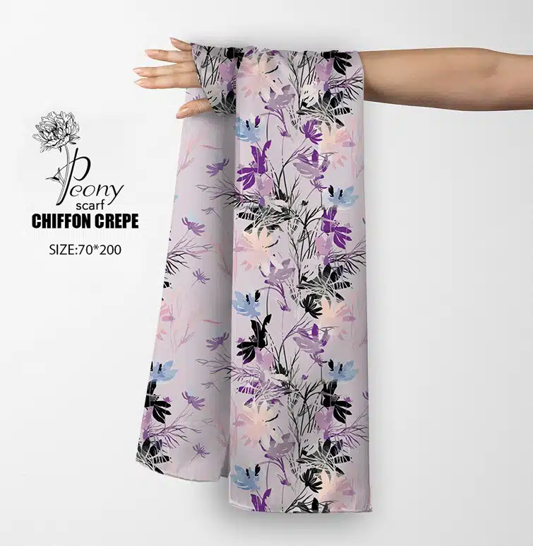 Purpel Branch Scarf 1 Purpel Branch Scarf