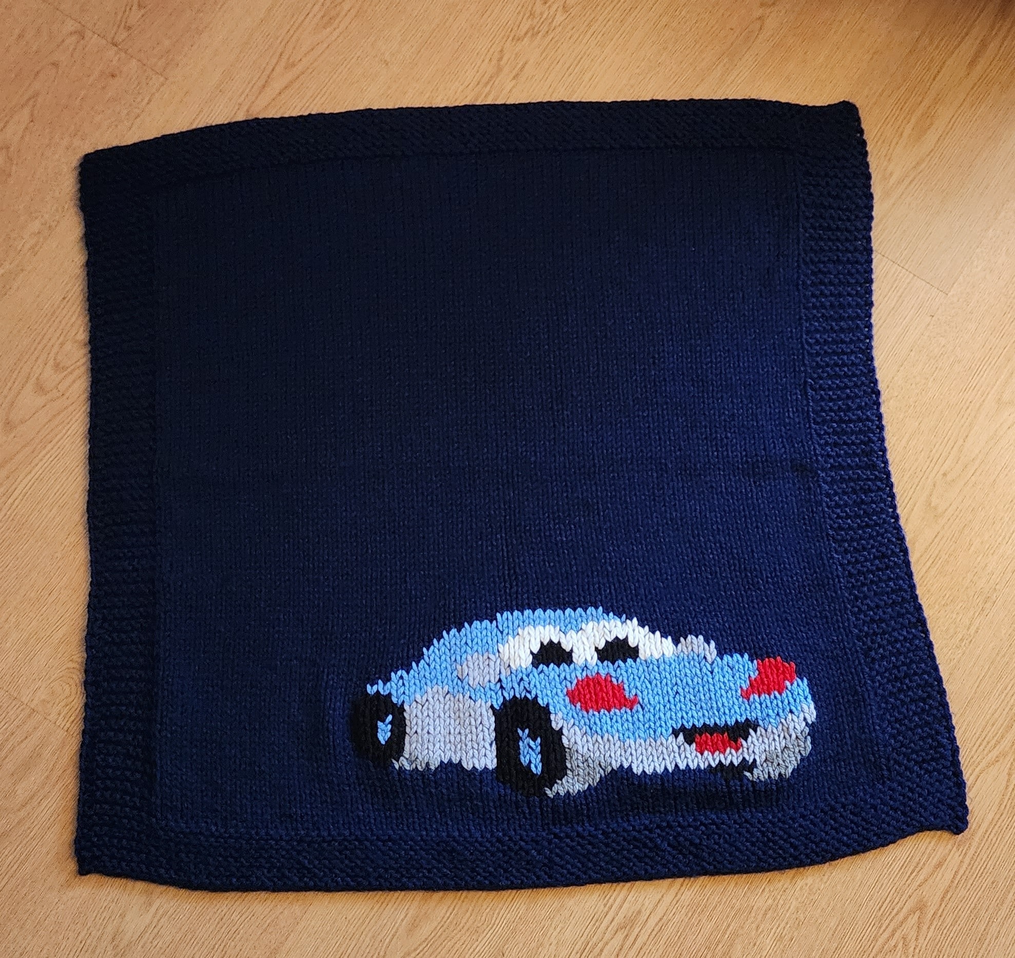 Tiny Driver Knit Blanket 1 Tiny Driver Knit Blanket