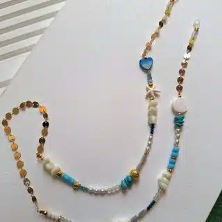 Blue "sunglasses cord"