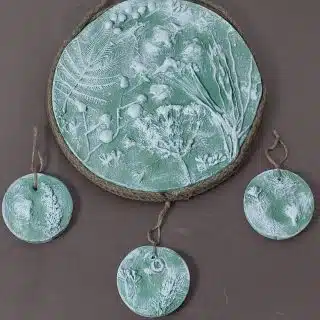 Plaster Art work tablue set of 4